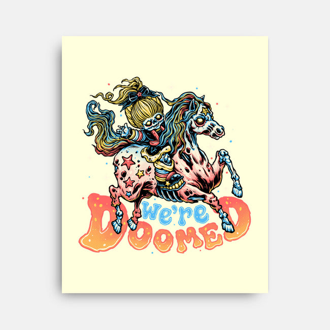 We Are Doomed-None-Stretched-Canvas-momma_gorilla