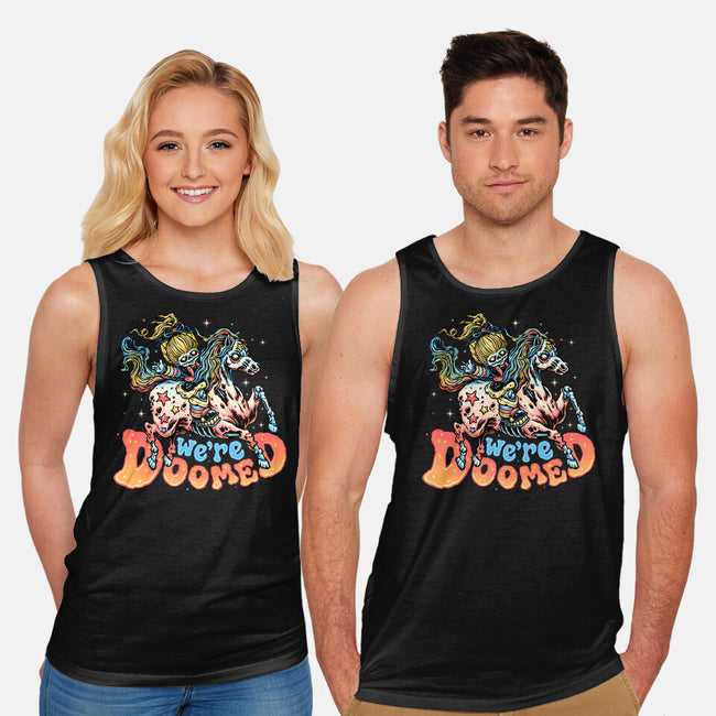 We Are Doomed-Unisex-Basic-Tank-momma_gorilla