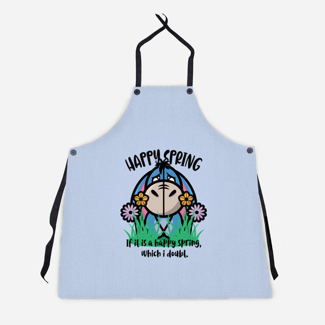 Happy Spring-Unisex-Kitchen-Apron-jrberger