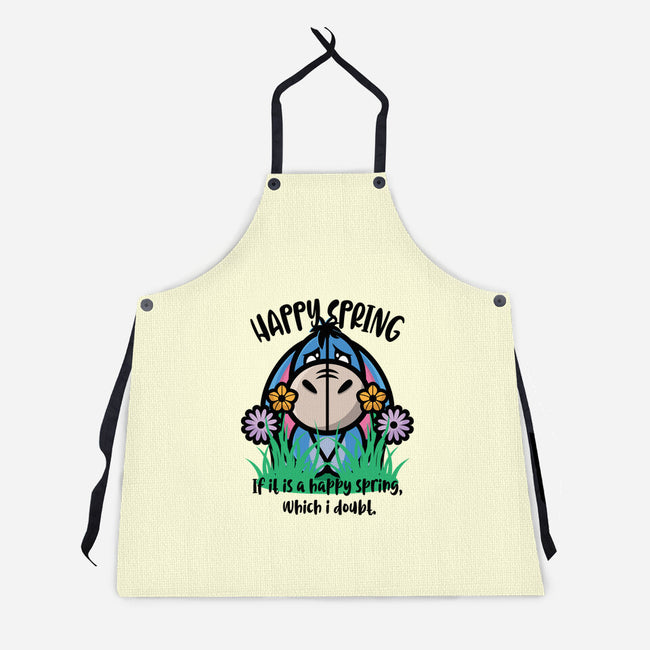 Happy Spring-Unisex-Kitchen-Apron-jrberger