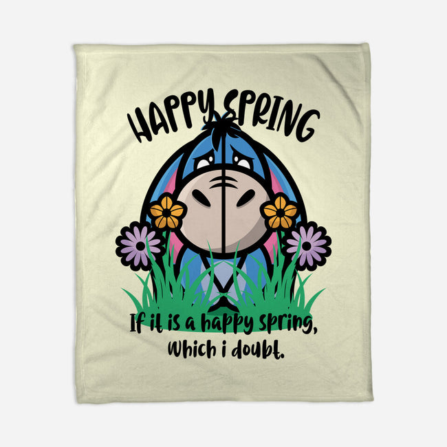 Happy Spring-None-Fleece-Blanket-jrberger