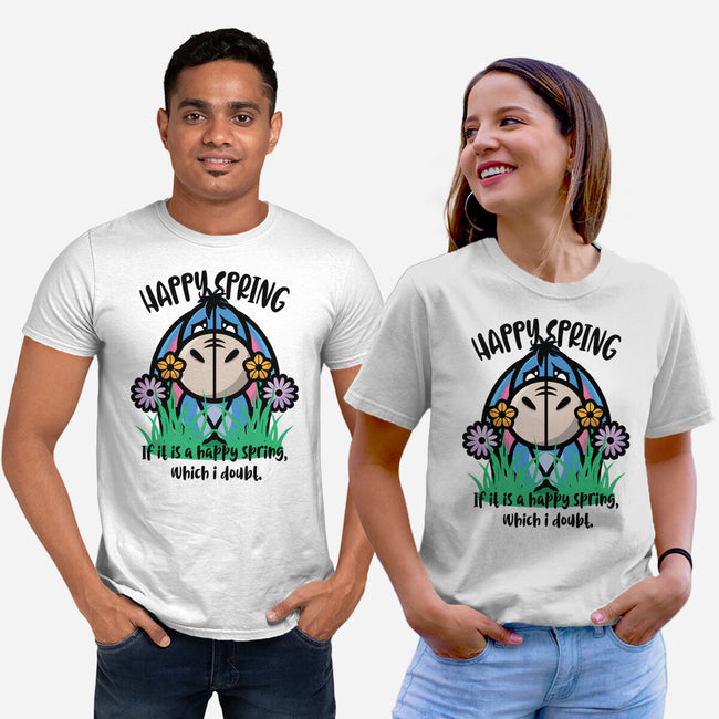 Happy Spring-Unisex-Basic-Tee-jrberger