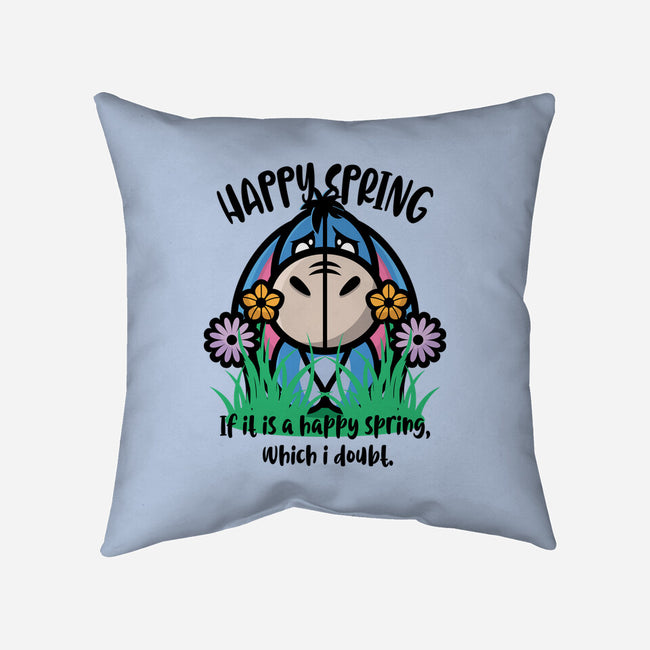 Happy Spring-None-Removable Cover w Insert-Throw Pillow-jrberger