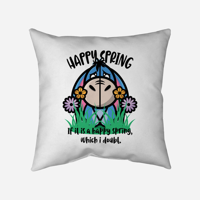 Happy Spring-None-Removable Cover w Insert-Throw Pillow-jrberger