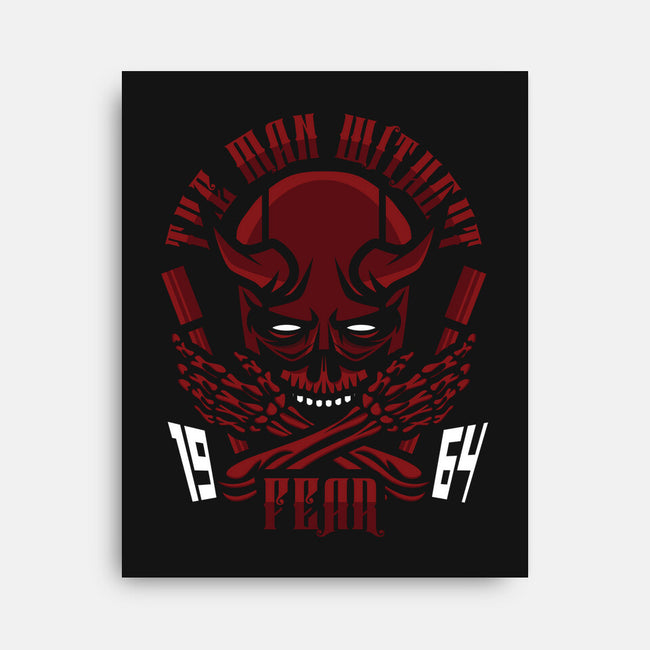 Devil Skull-None-Stretched-Canvas-jrberger