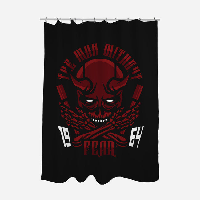 Devil Skull-None-Polyester-Shower Curtain-jrberger