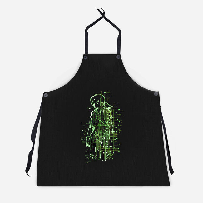 Link Of Tomorrow-Unisex-Kitchen-Apron-kharmazero