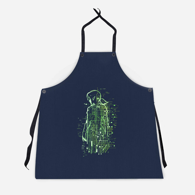 Link Of Tomorrow-Unisex-Kitchen-Apron-kharmazero