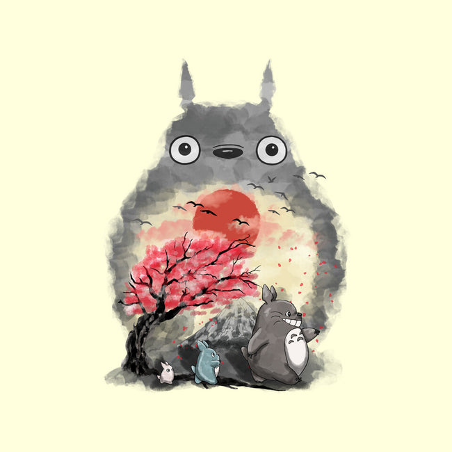 Totoro Japan Cherry Blossom-Mens-Premium-Tee-JamesQJO
