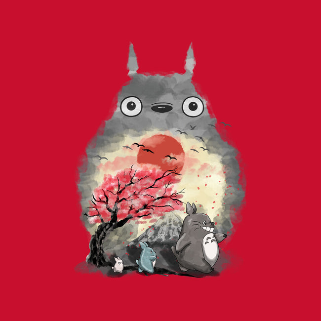 Totoro Japan Cherry Blossom-Mens-Premium-Tee-JamesQJO