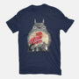 Totoro Japan Cherry Blossom-Mens-Premium-Tee-JamesQJO
