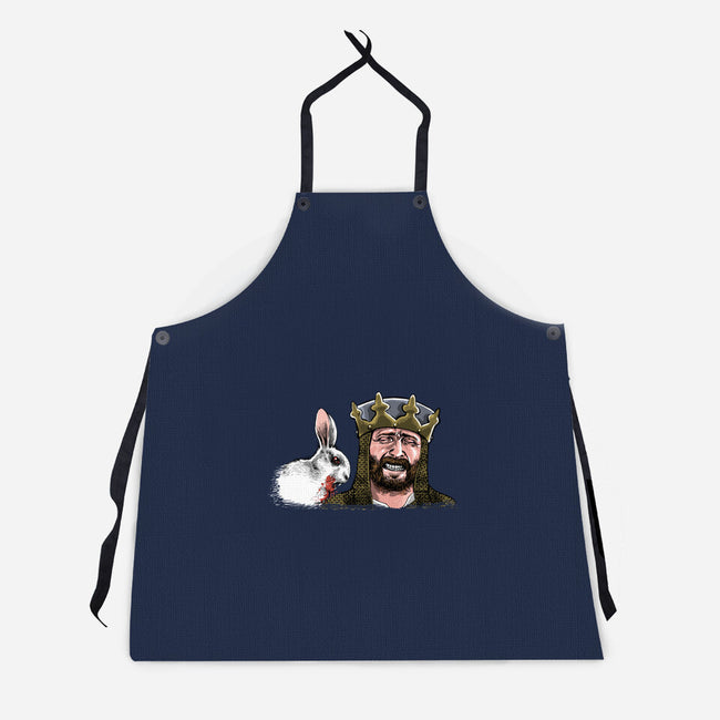 The Killer Rabbit-Unisex-Kitchen-Apron-zascanauta