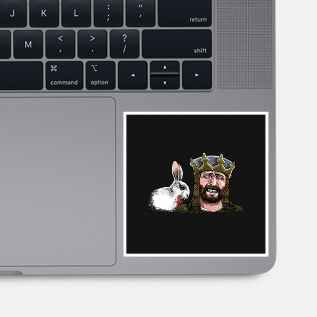 The Killer Rabbit-None-Glossy-Sticker-zascanauta