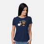 The Killer Rabbit-Womens-Basic-Tee-zascanauta