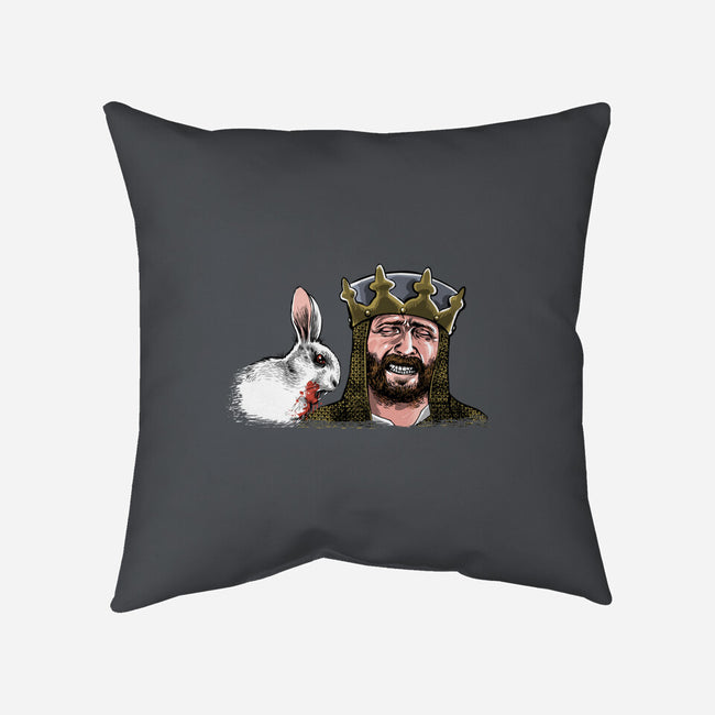 The Killer Rabbit-None-Removable Cover w Insert-Throw Pillow-zascanauta