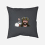 The Killer Rabbit-None-Removable Cover w Insert-Throw Pillow-zascanauta
