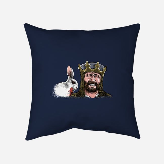 The Killer Rabbit-None-Removable Cover w Insert-Throw Pillow-zascanauta