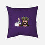 The Killer Rabbit-None-Removable Cover w Insert-Throw Pillow-zascanauta