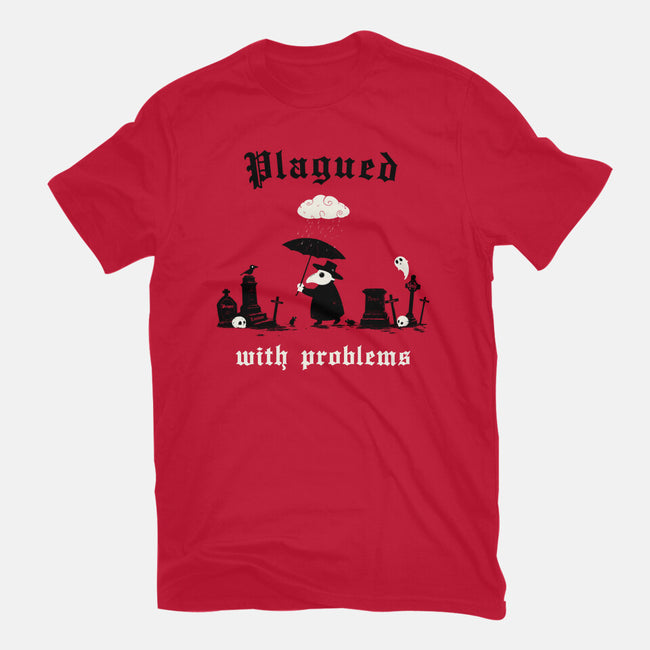 Plagued With Problems-Mens-Basic-Tee-Mattania