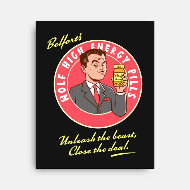 Wolf High Energy-None-Stretched-Canvas-P1yu5h