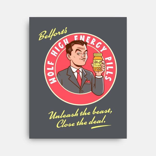 Wolf High Energy-None-Stretched-Canvas-P1yu5h