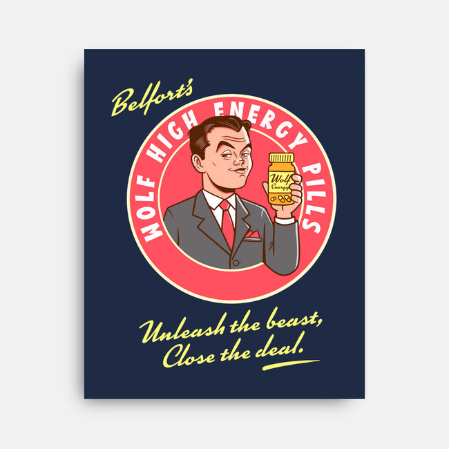 Wolf High Energy-None-Stretched-Canvas-P1yu5h