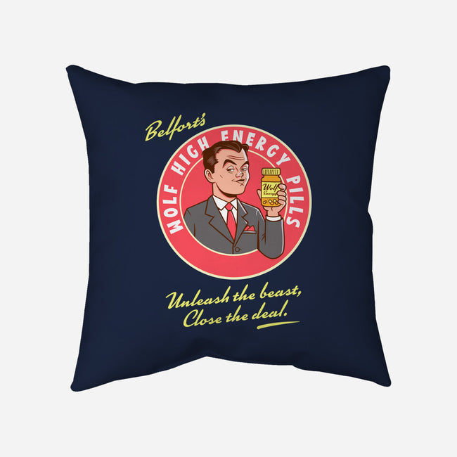 Wolf High Energy-None-Removable Cover w Insert-Throw Pillow-P1yu5h