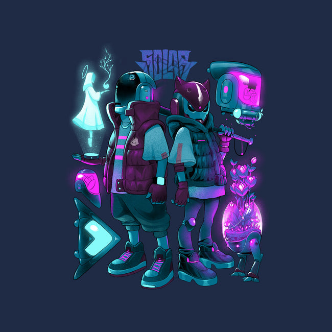 Robots And Faith-None-Drawstring-Bag-Bruno Mota