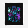 Robots And Faith-None-Fleece-Blanket-Bruno Mota