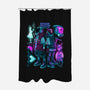 Robots And Faith-None-Polyester-Shower Curtain-Bruno Mota