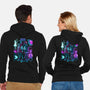 Robots And Faith-Unisex-Zip-Up-Sweatshirt-Bruno Mota