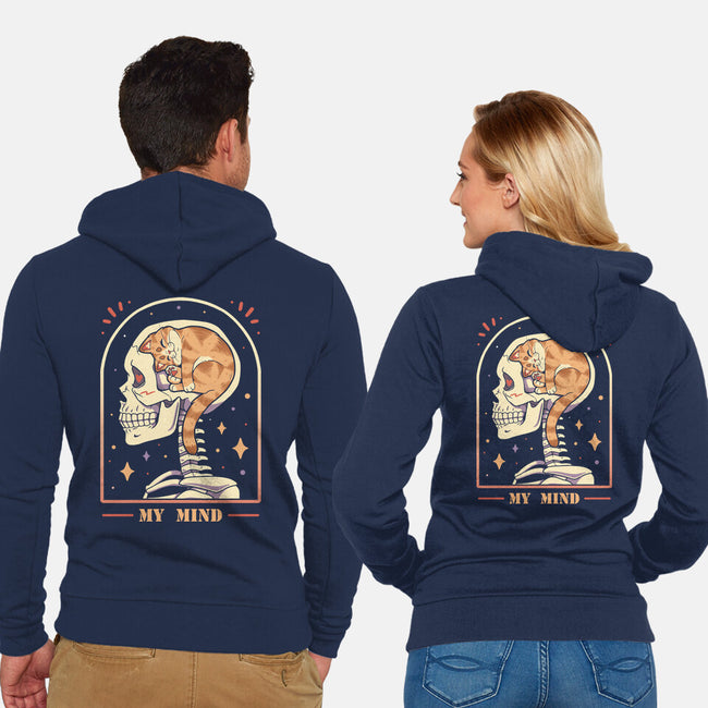My Mind-Unisex-Zip-Up-Sweatshirt-Zaia Bloom