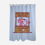 Pink Help-None-Polyester-Shower Curtain-Barbadifuoco