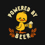 Powered By Beer Duck-None-Drawstring-Bag-worlddominationforcats