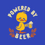 Powered By Beer Duck-None-Stretched-Canvas-worlddominationforcats