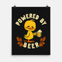 Powered By Beer Duck-None-Matte-Poster-worlddominationforcats