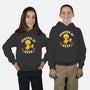 Powered By Beer Duck-Youth-Pullover-Sweatshirt-worlddominationforcats