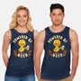 Powered By Beer Duck-Unisex-Basic-Tank-worlddominationforcats