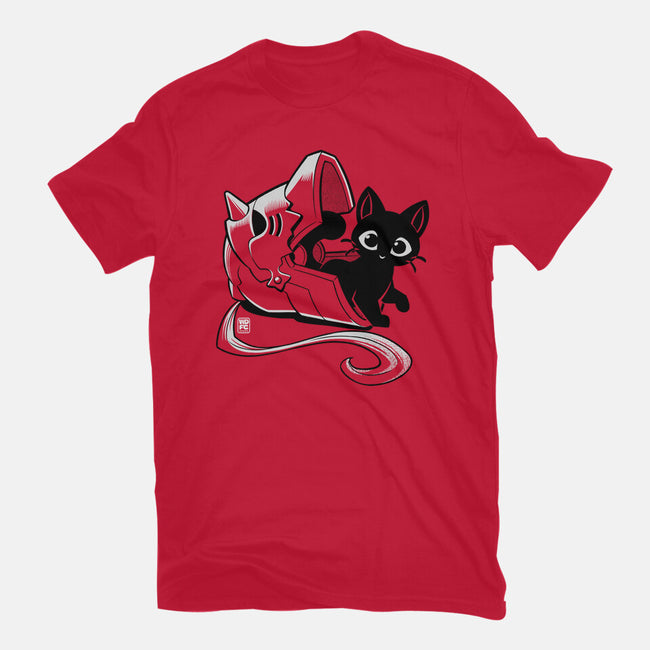 Full Feline Alchemist-Mens-Basic-Tee-worlddominationforcats