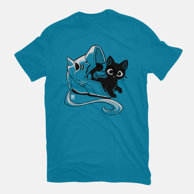 Full Feline Alchemist-Womens-Basic-Tee-worlddominationforcats