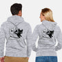 Full Feline Alchemist-Unisex-Zip-Up-Sweatshirt-worlddominationforcats