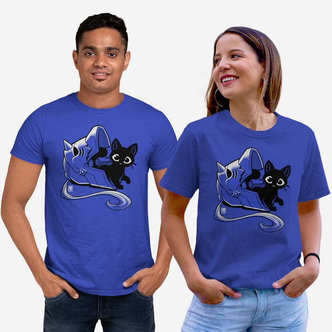 Full Feline Alchemist-Unisex-Basic-Tee-worlddominationforcats