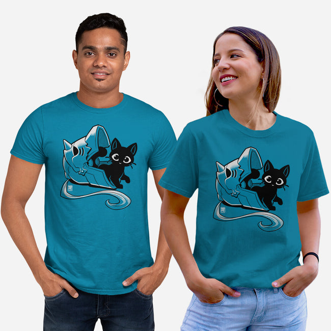 Full Feline Alchemist-Unisex-Basic-Tee-worlddominationforcats