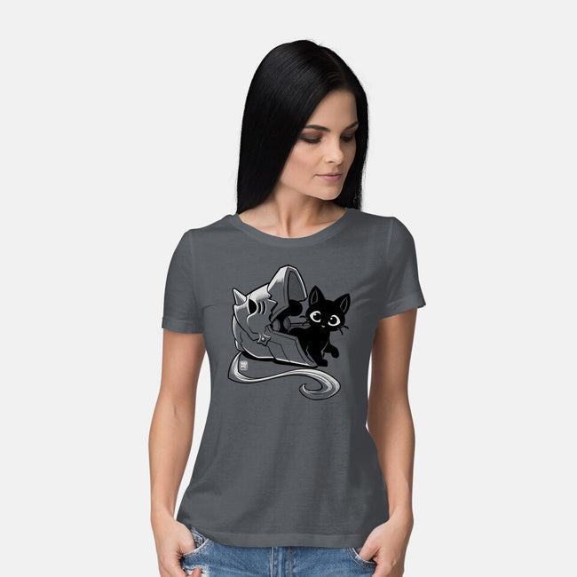 Full Feline Alchemist-Womens-Basic-Tee-worlddominationforcats