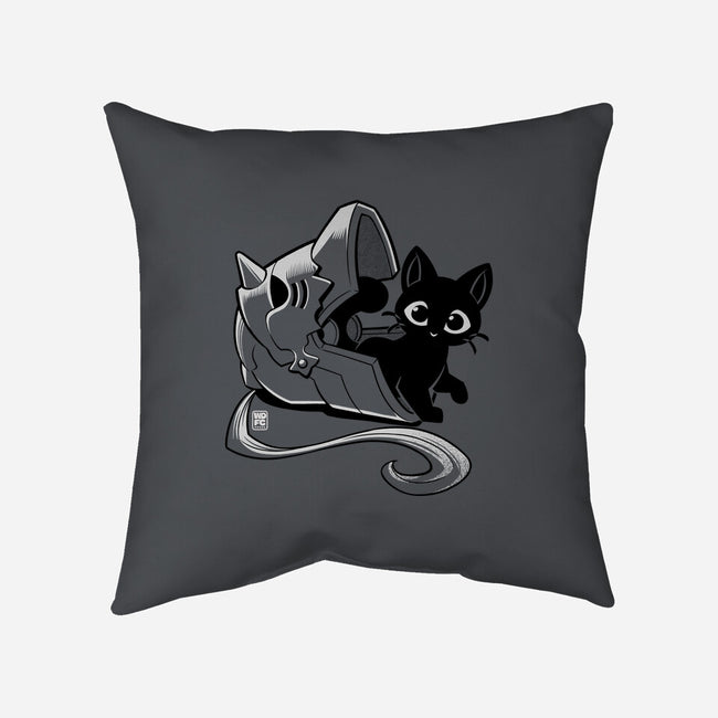 Full Feline Alchemist-None-Removable Cover w Insert-Throw Pillow-worlddominationforcats