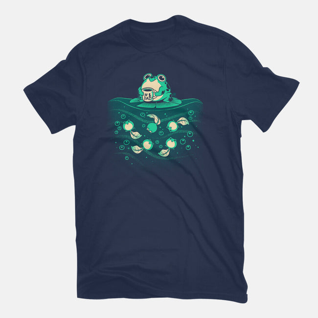 Frog Number One Dad-Womens-Basic-Tee-worlddominationforcats
