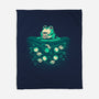 Frog Number One Dad-None-Fleece-Blanket-worlddominationforcats