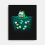 Frog Number One Dad-None-Stretched-Canvas-worlddominationforcats