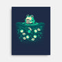 Frog Number One Dad-None-Stretched-Canvas-worlddominationforcats