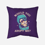 Wold You Adopt Me-None-Removable Cover w Insert-Throw Pillow-worlddominationforcats